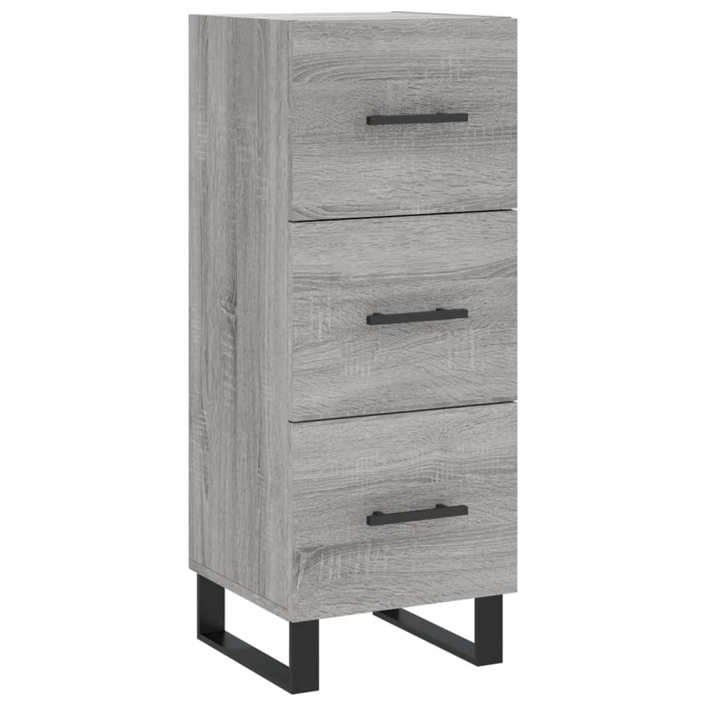 vidaXL Skříň highboard šedá sonoma 34,5 x 34 x 180 cm kompozitní dřevo