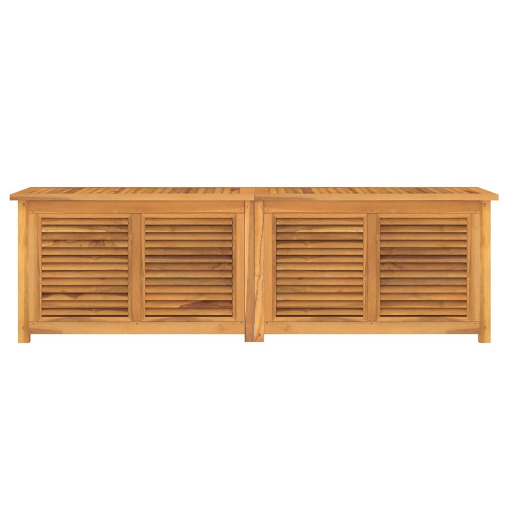 vidaXL Zahradní úložný box s vložkou 175 x 50 x 53 cm masivní teak