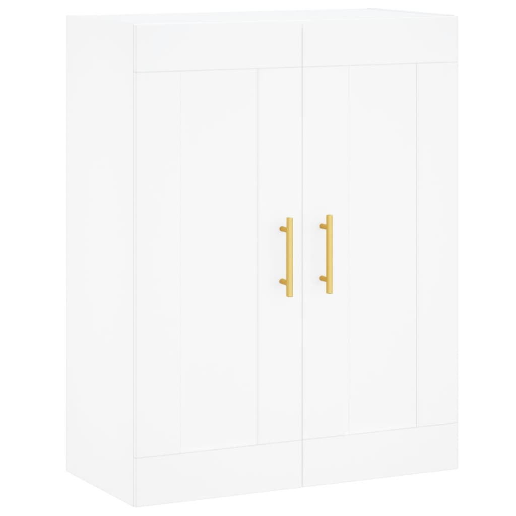 vidaXL Skříň highboard bílá 69,5 x 34 x 180 cm kompozitní dřevo