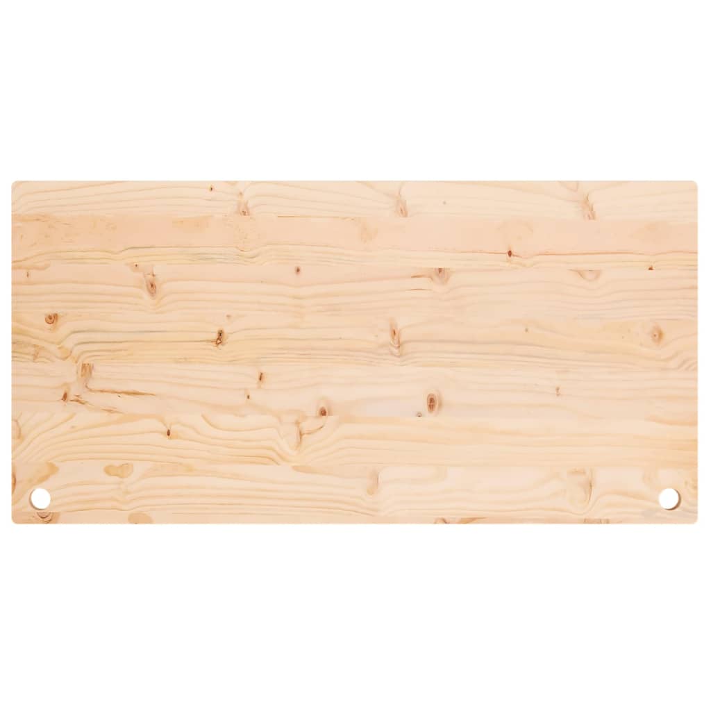 vidaXL Deska psacího stolu 100 x 50 x 2,5 cm masivní borové dřevo