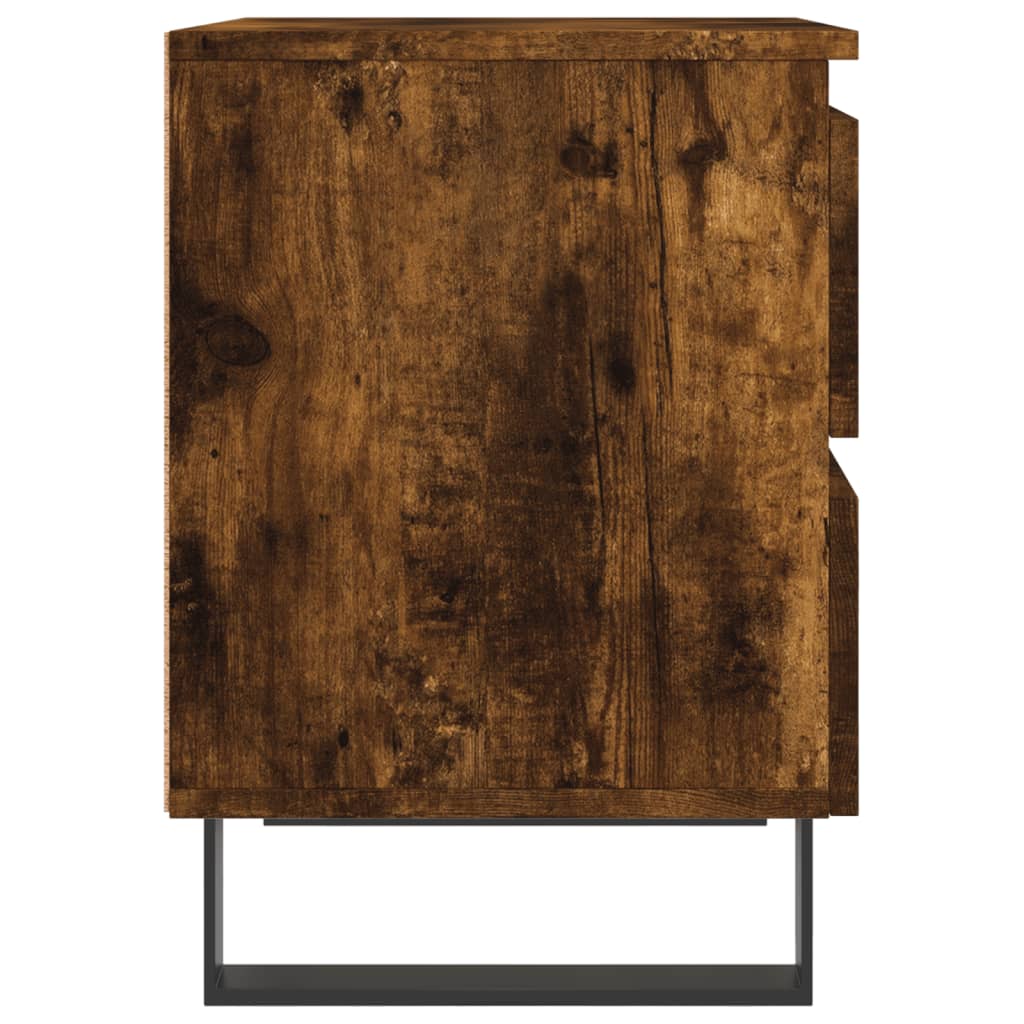 vidaXL Noční stolky 2 ks kouřový dub 40 x 35 x 50 cm kompozitní dřevo
