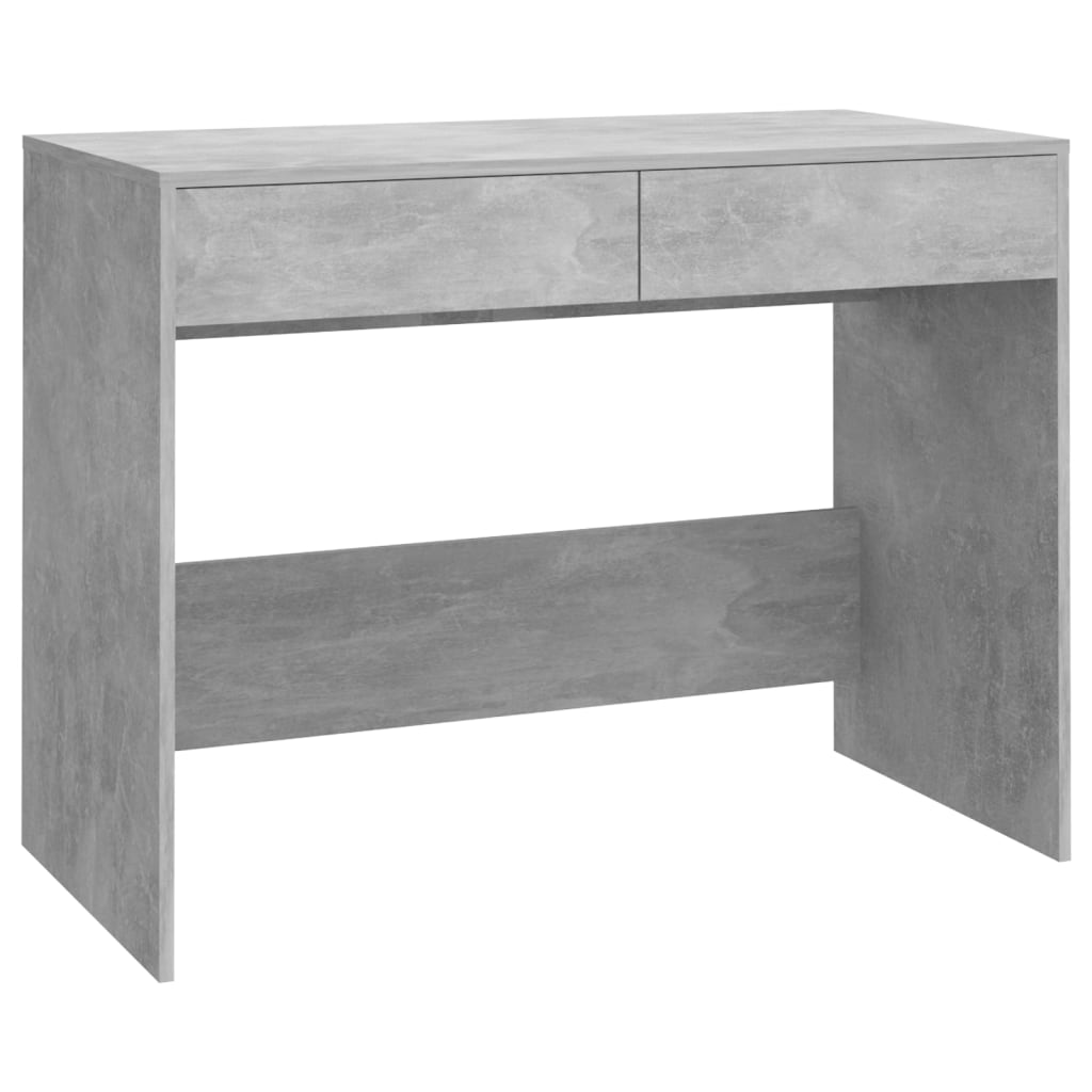 vidaXL Psací stůl betonově šedý 101 x 50 x 76,5 cm kompozitní dřevo