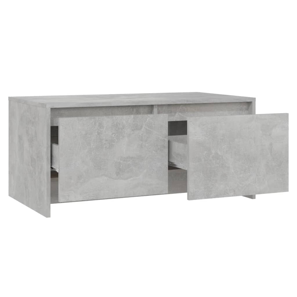 vidaXL Konferenční stolek betonově šedý 90x50x41,5 cm kompozitní dřevo