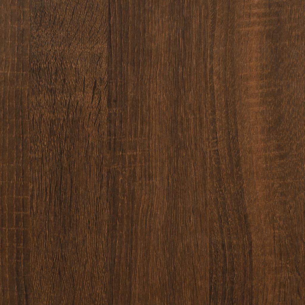 vidaXL Příborníky 2 ks hnědý dub 40 x 35 x 70 cm kompozitní dřevo