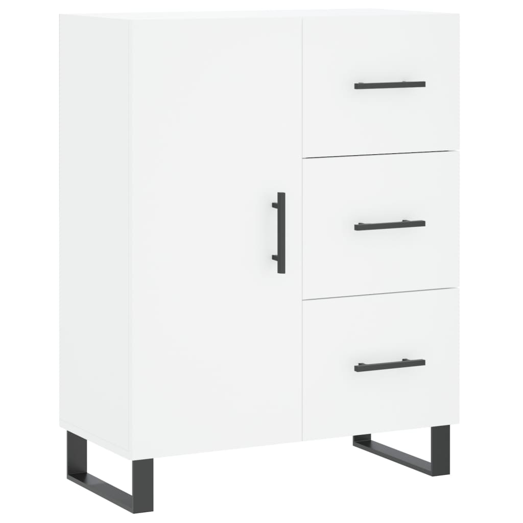 vidaXL Skříň highboard bílá 69,5 x 34 x 180 cm kompozitní dřevo