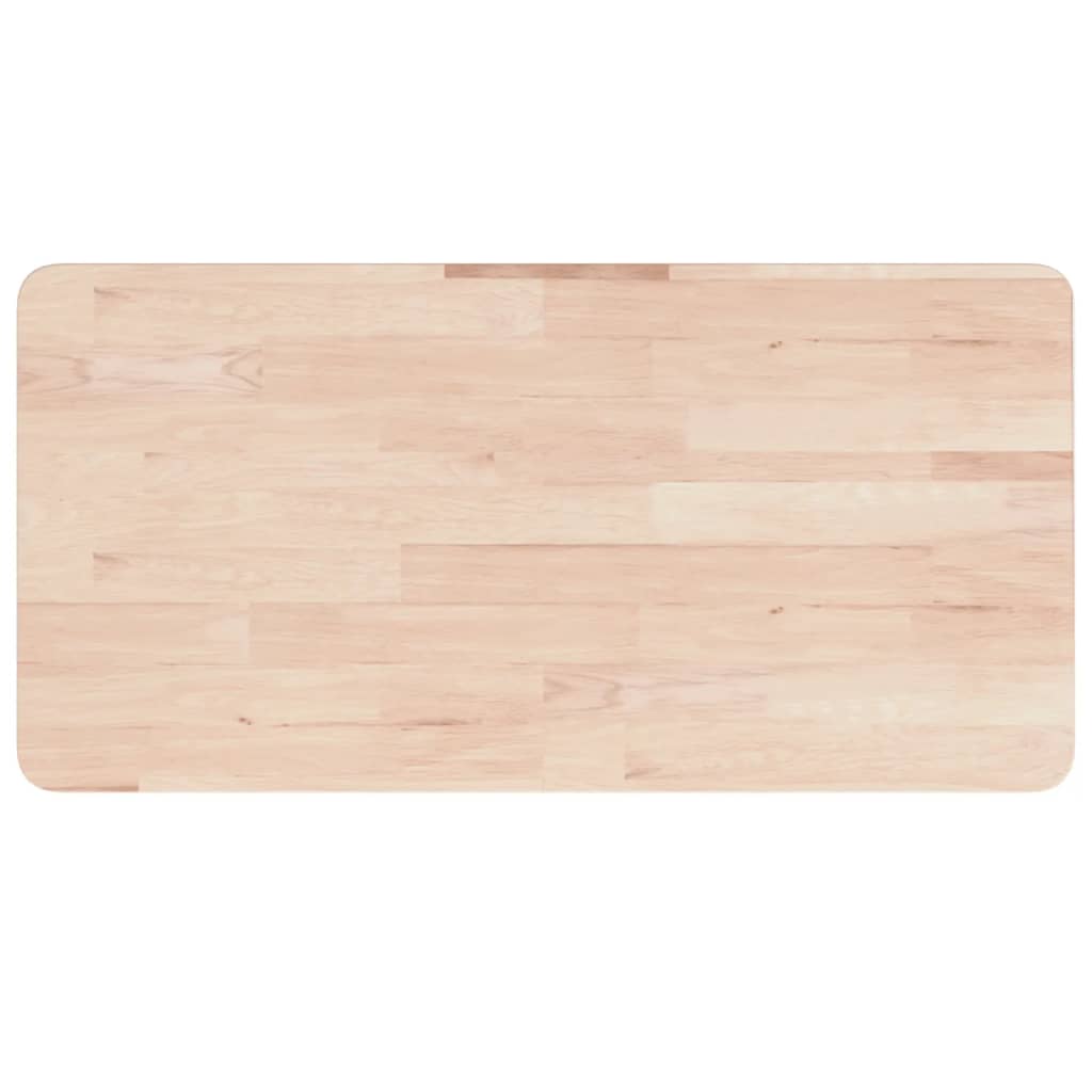 vidaXL Koupelnová deska 80 x 40 x 2,5 cm neošetřené masivní dřevo