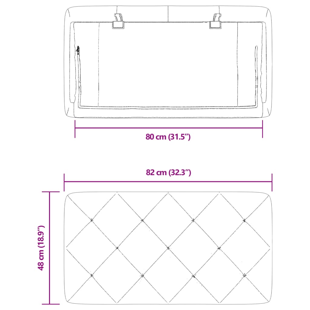 vidaXL Polštář na čelo postele tmavě zelený 80 cm samet