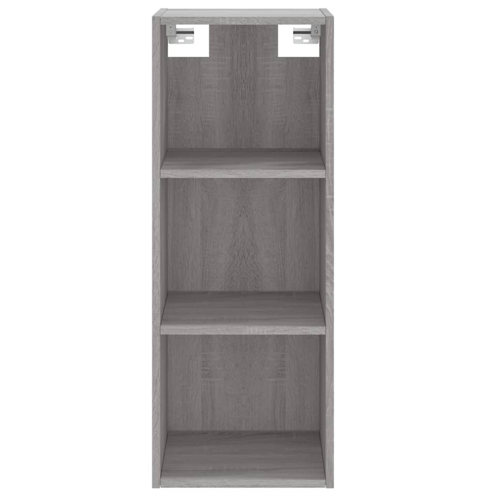 vidaXL Skříň highboard šedá sonoma 34,5 x 34 x 180 cm kompozitní dřevo