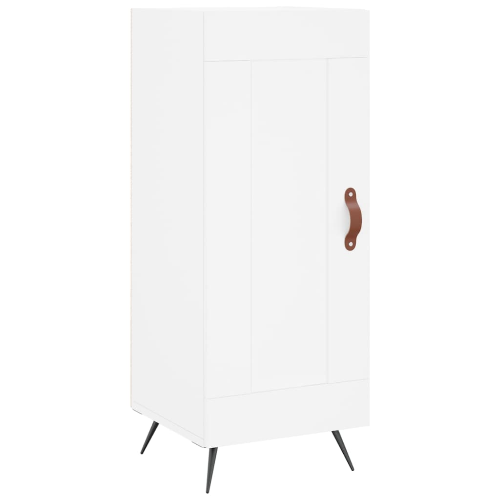 vidaXL Skříň highboard bílá 34,5 x 34 x 180 cm kompozitní dřevo