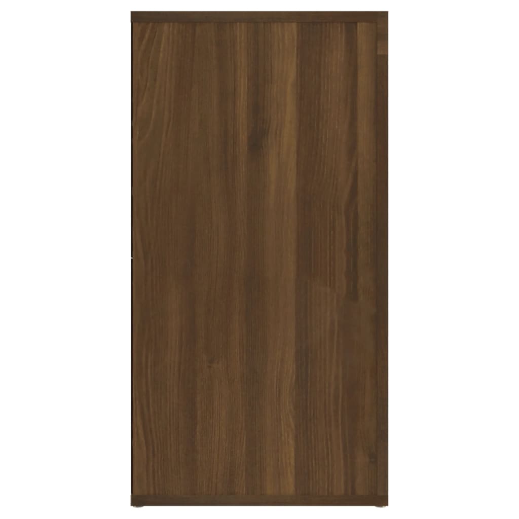 vidaXL Příborník hnědý dub 120 x 36 x 69 cm kompozitní dřevo