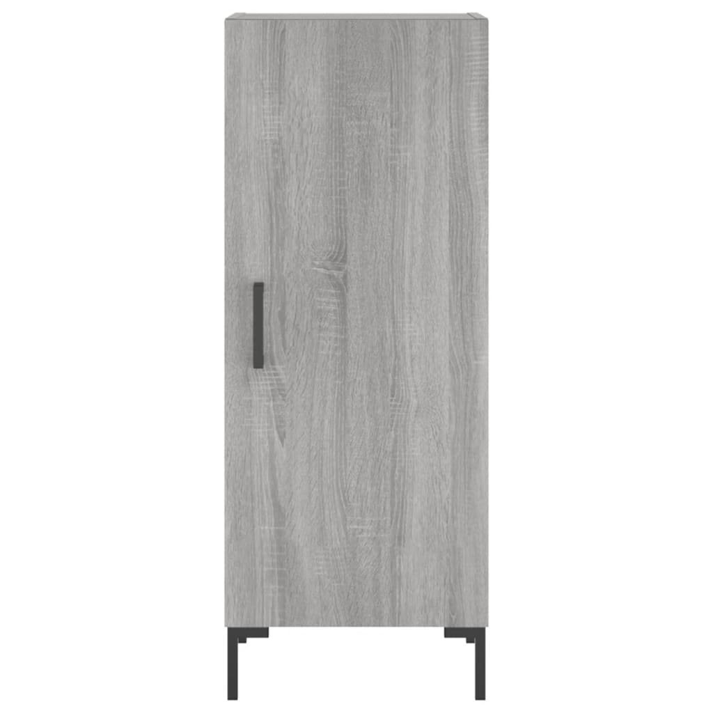 vidaXL Skříň highboard šedá sonoma 34,5 x 34 x 180 cm kompozitní dřevo