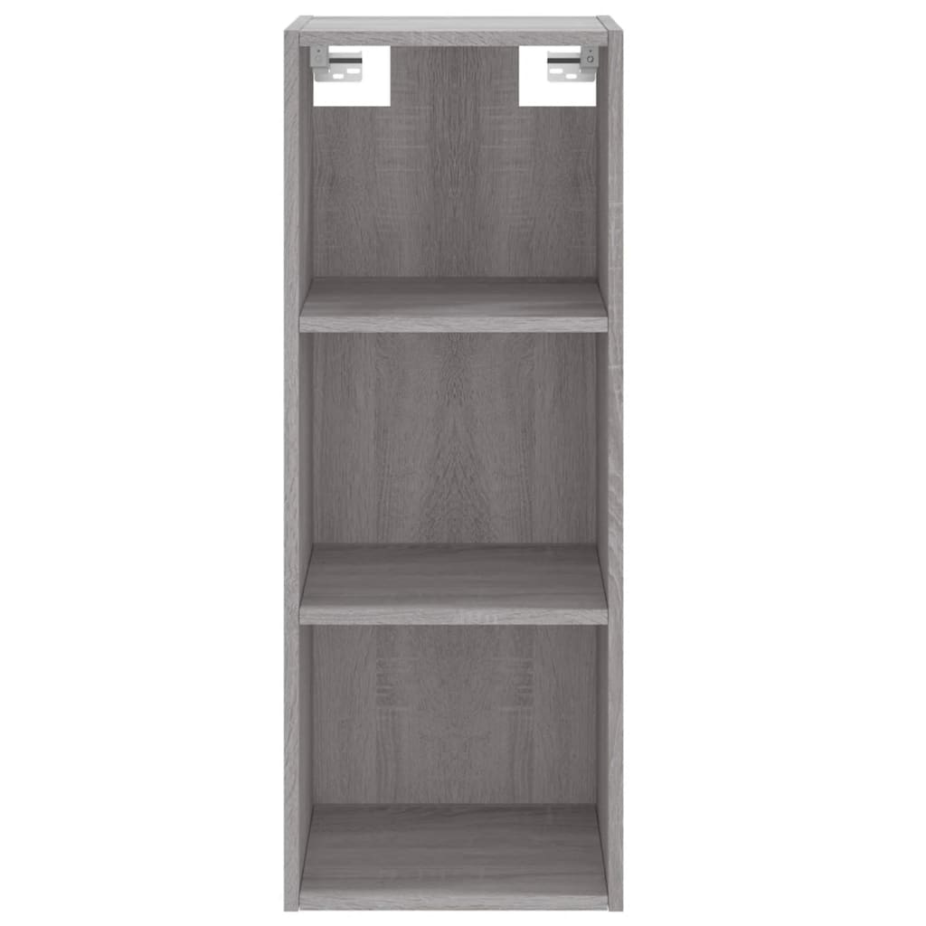 vidaXL Skříň highboard šedá sonoma 34,5 x 34 x 180 cm kompozitní dřevo