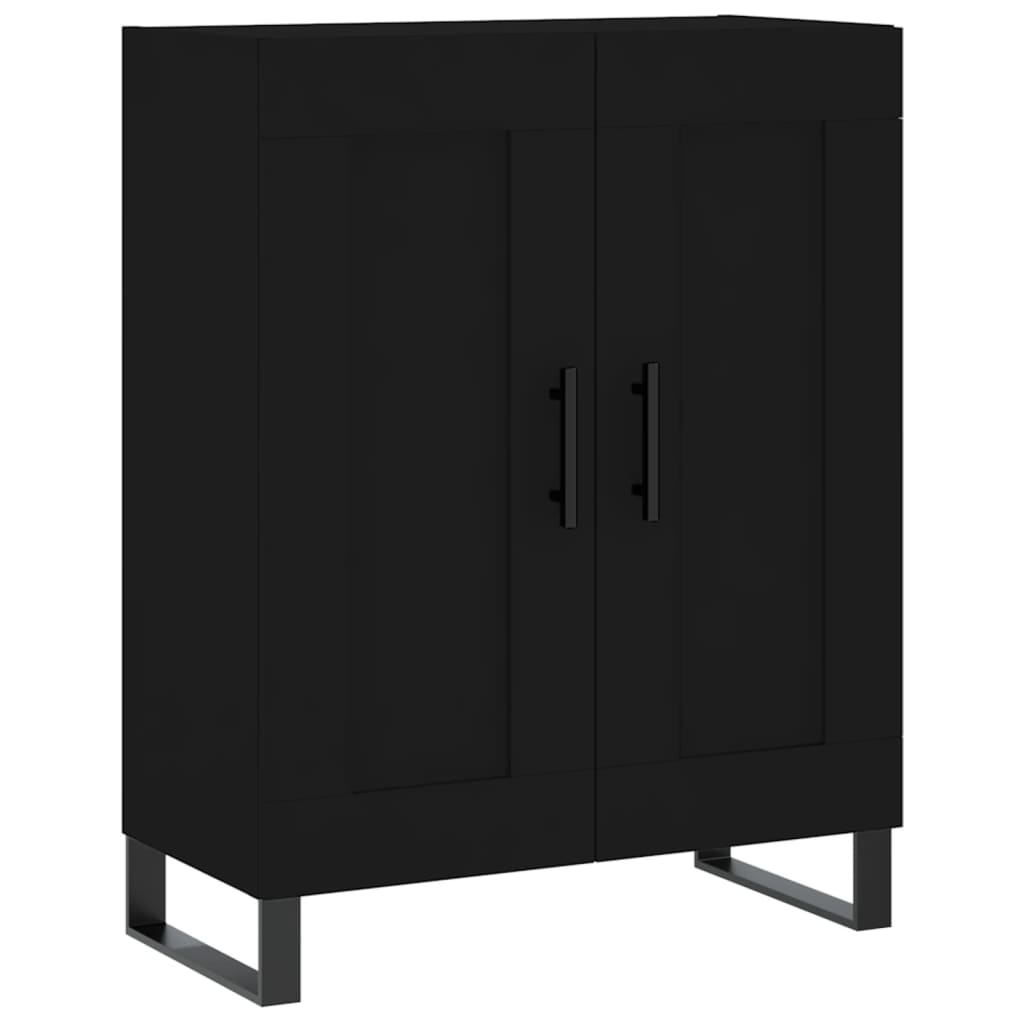 vidaXL Skříň highboard černá 69,5 x 34 x 180 cm kompozitní dřevo