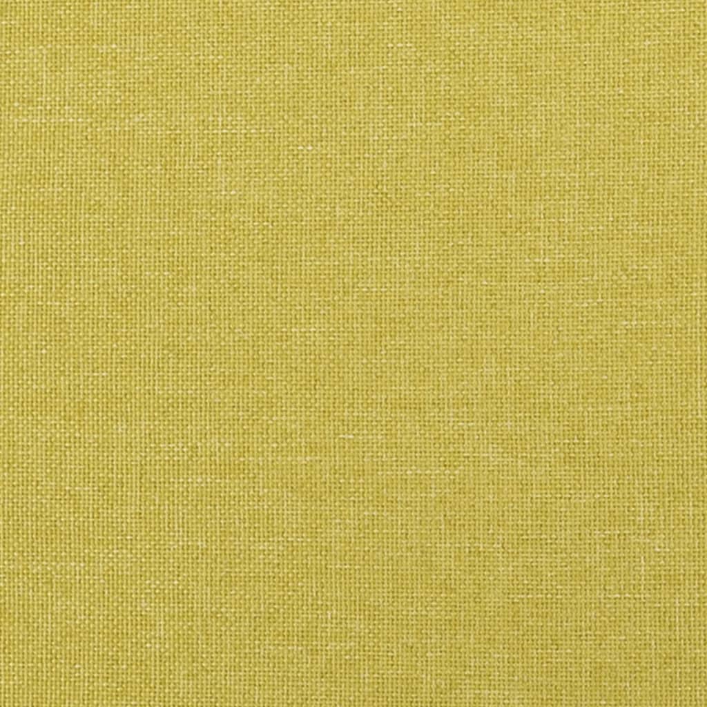 vidaXL Čelo postele 2 ks zelené 80 x 5 x 78/88 cm textil