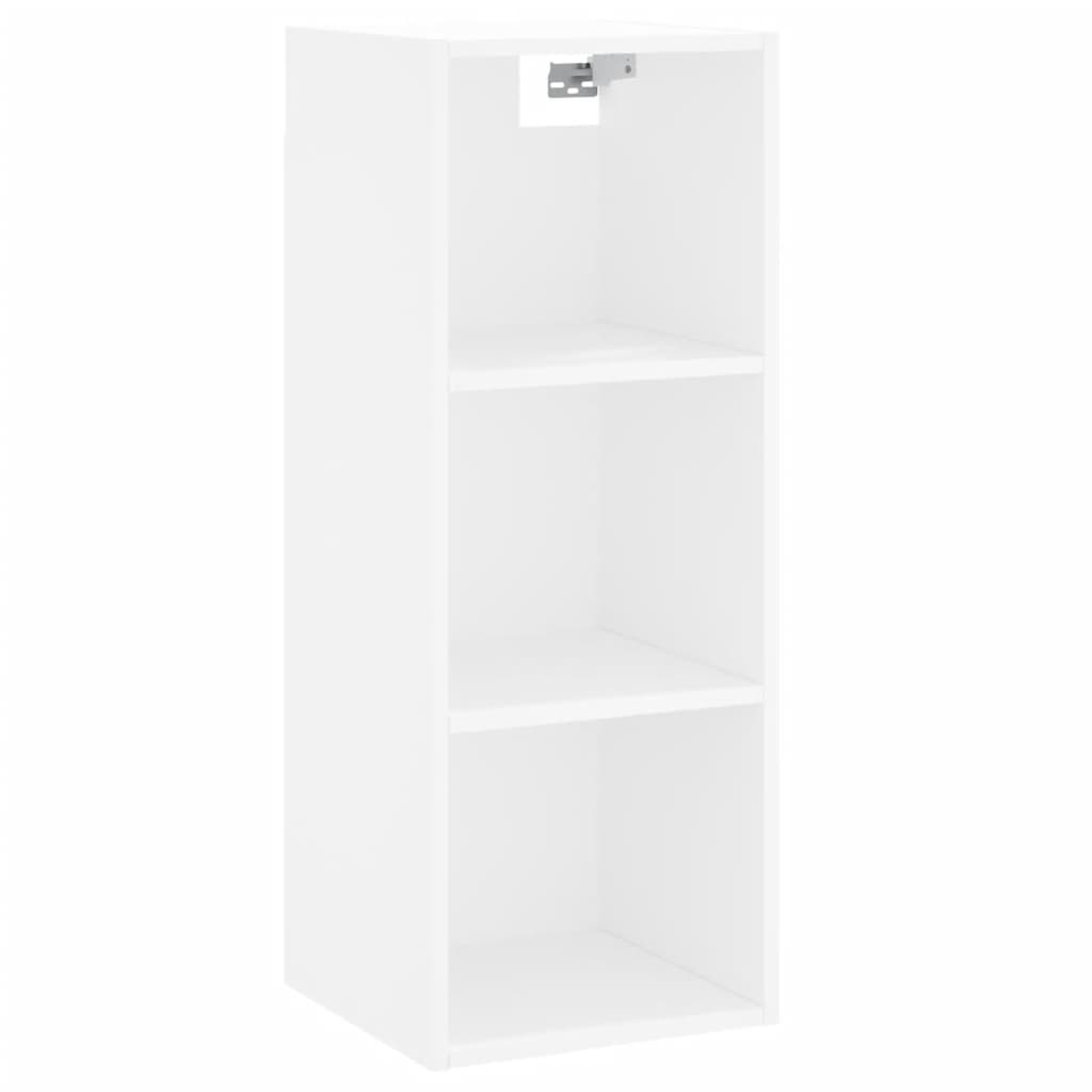 vidaXL Skříň highboard bílá 34,5x32,5x180 cm kompozitní dřevo