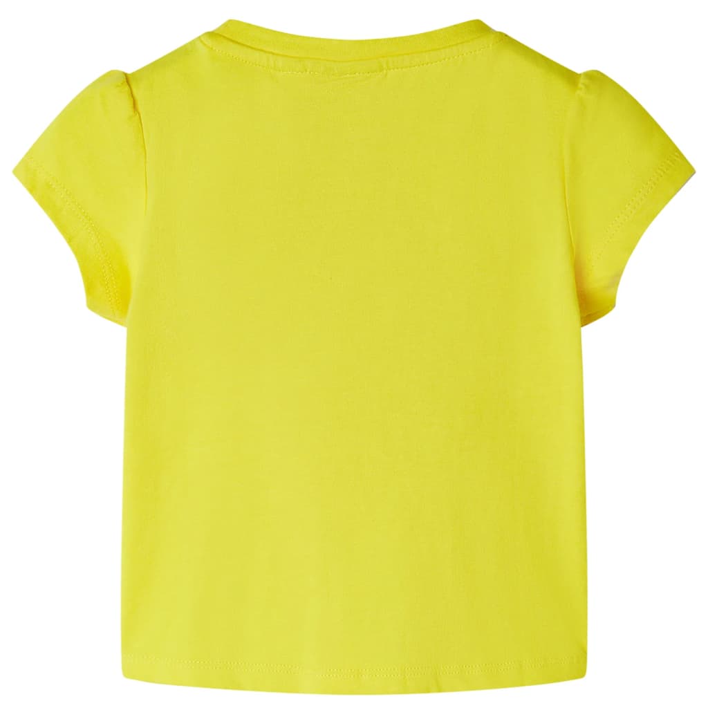 Dětské tričko žluté 104