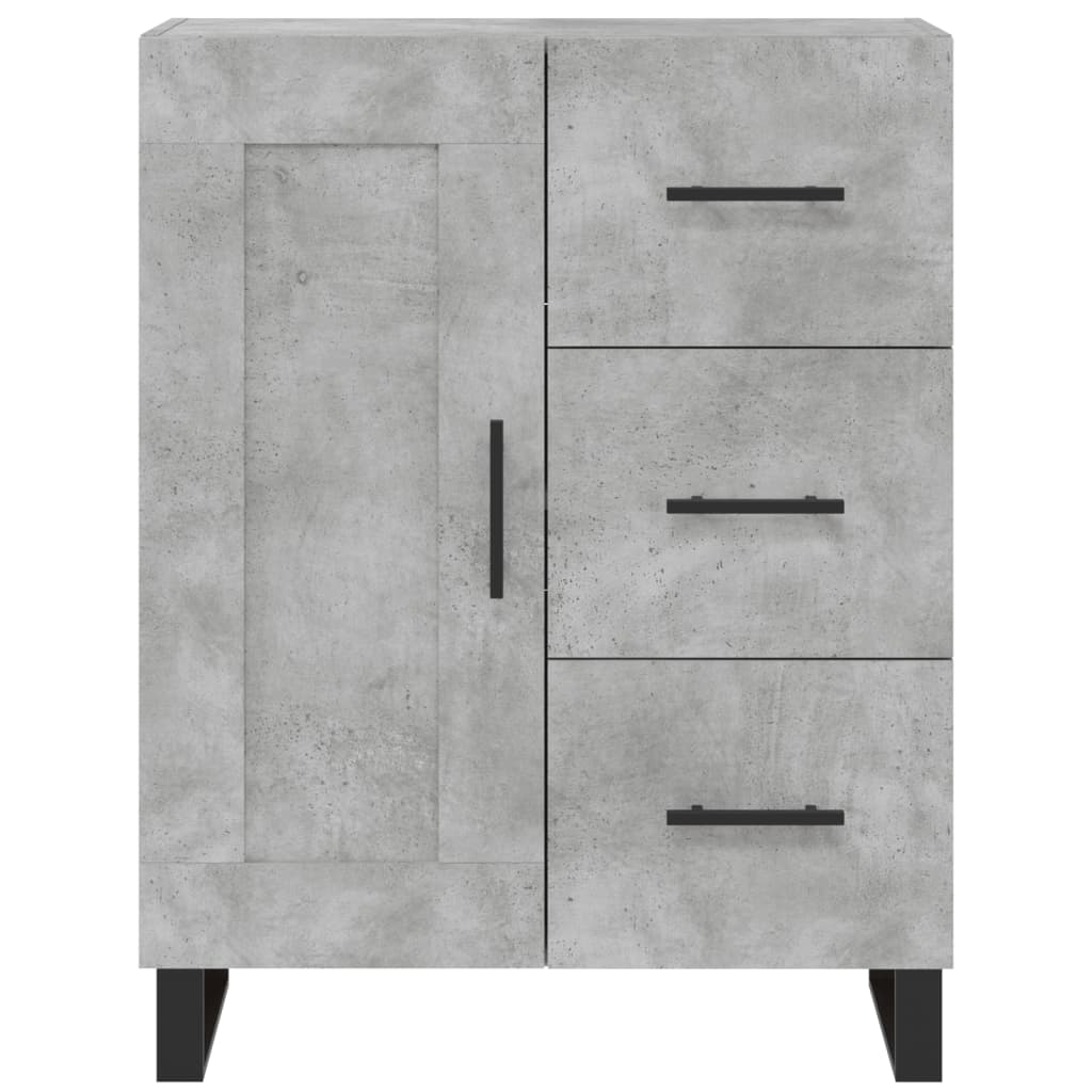 vidaXL Skříň highboard betonově šedá 69,5x34x180 cm kompozitní dřevo