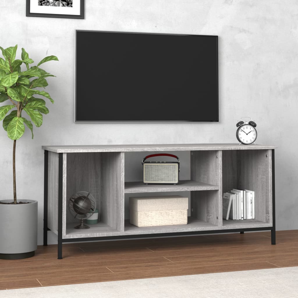 vidaXL TV skříňka šedá sonoma 102 x 35 x 45 cm kompozitní dřevo