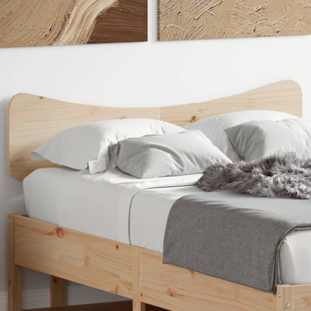 vidaXL Čelo postele 135 cm masivní borové dřevo