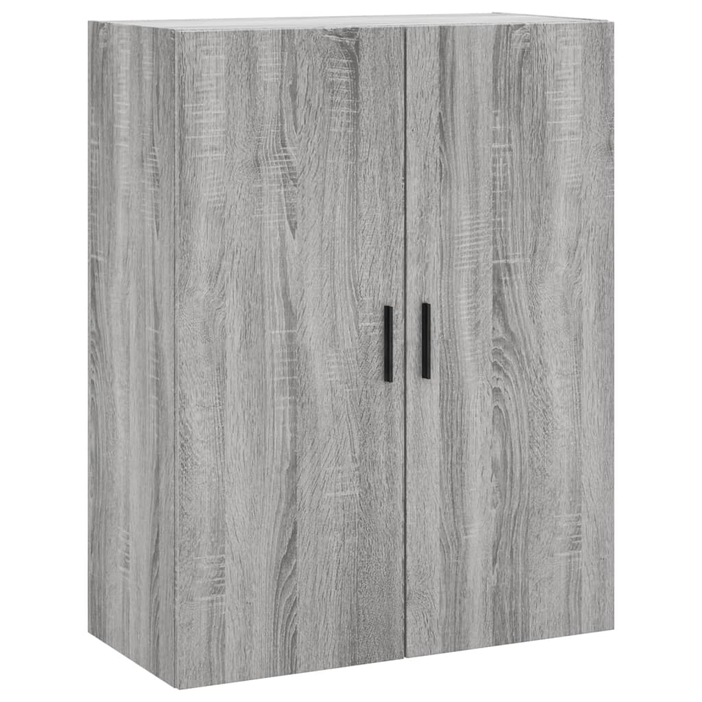 vidaXL Skříň highboard šedá sonoma 69,5 x 34 x 180 cm kompozitní dřevo