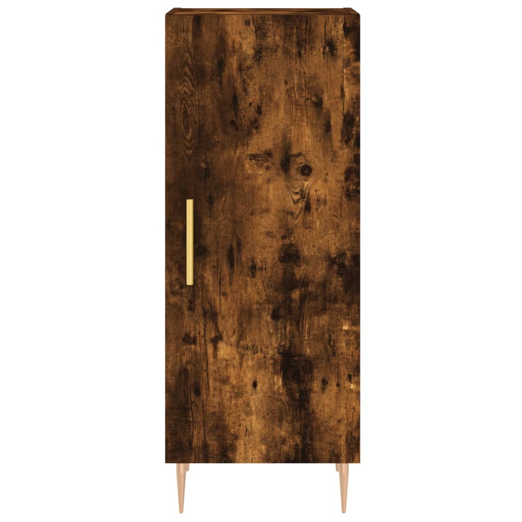 vidaXL Skříň highboard kouřový dub 34,5 x 34 x 180 cm kompozitní dřevo