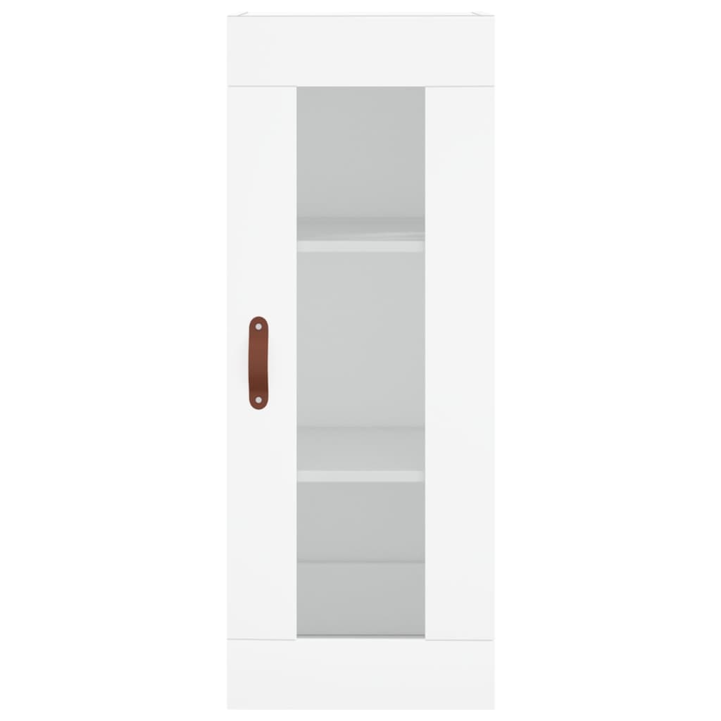 vidaXL Skříň highboard bílá 34,5 x 34 x 180 cm kompozitní dřevo