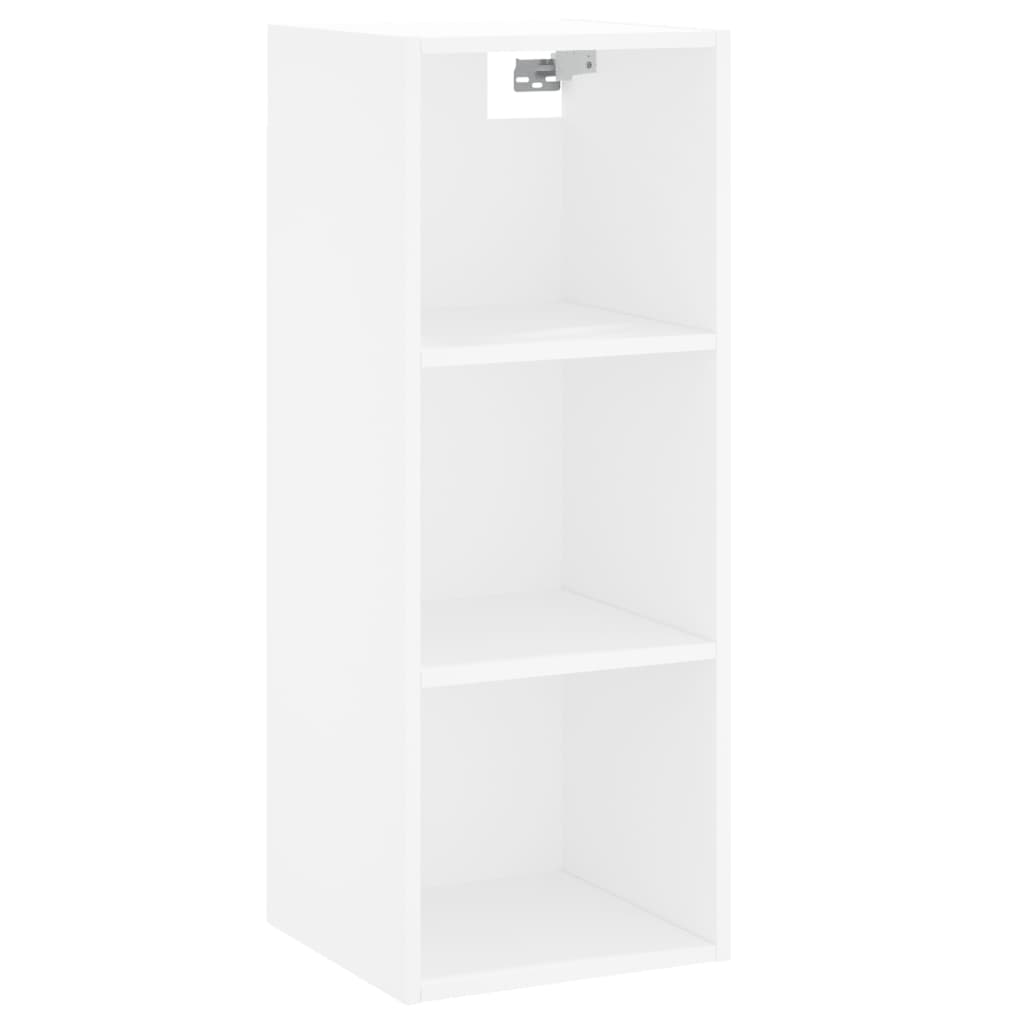 vidaXL Skříň highboard bílá 34,5 x 34 x 180 cm kompozitní dřevo