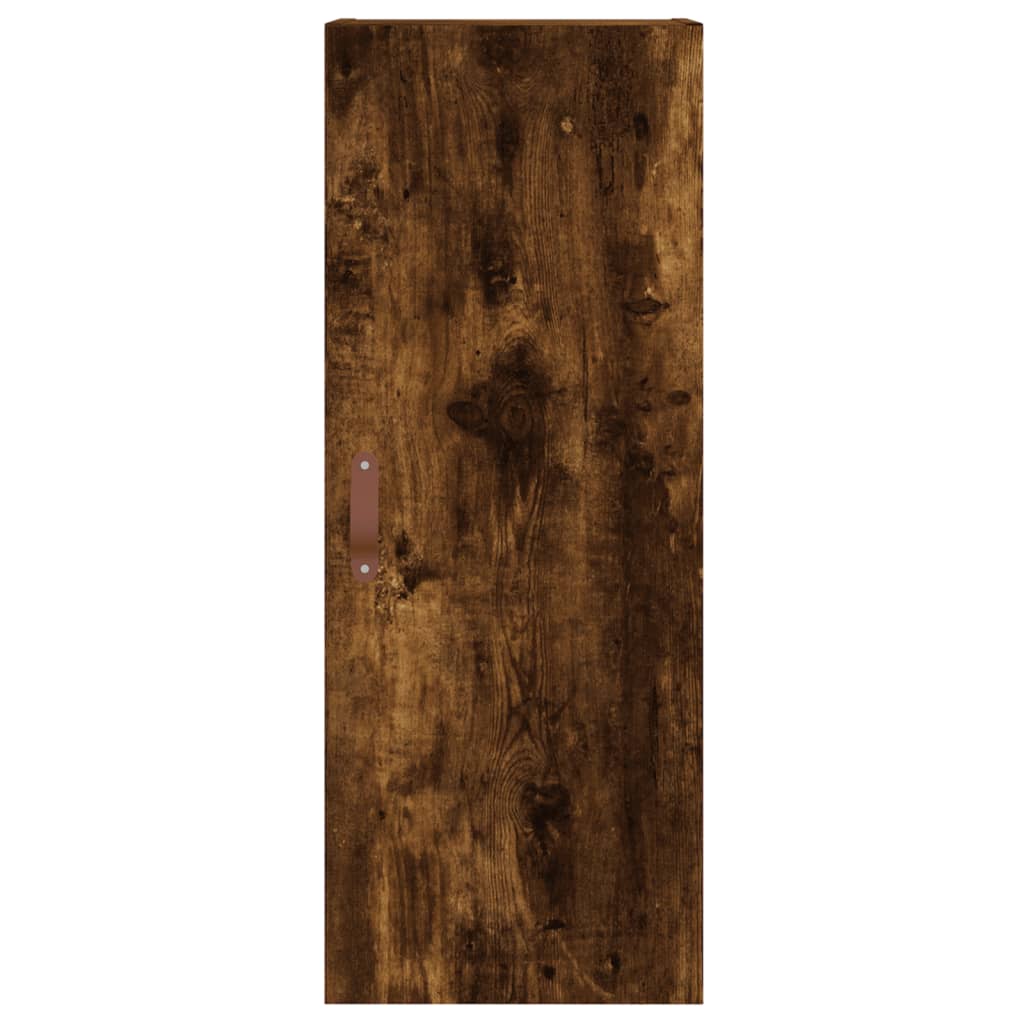 vidaXL Skříň highboard kouřový dub 34,5 x 34 x 180 cm kompozitní dřevo