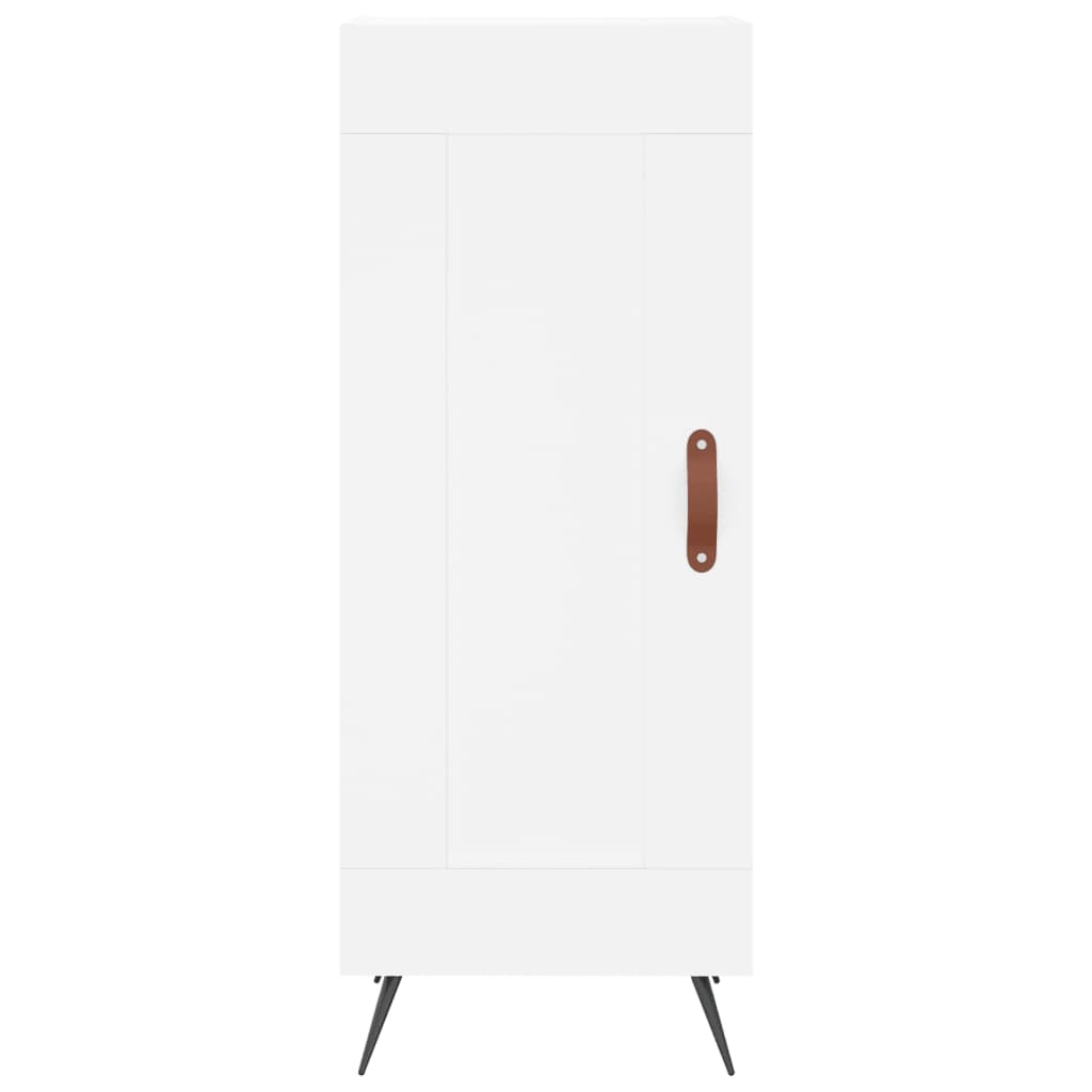 vidaXL Skříň highboard bílá 34,5 x 34 x 180 cm kompozitní dřevo