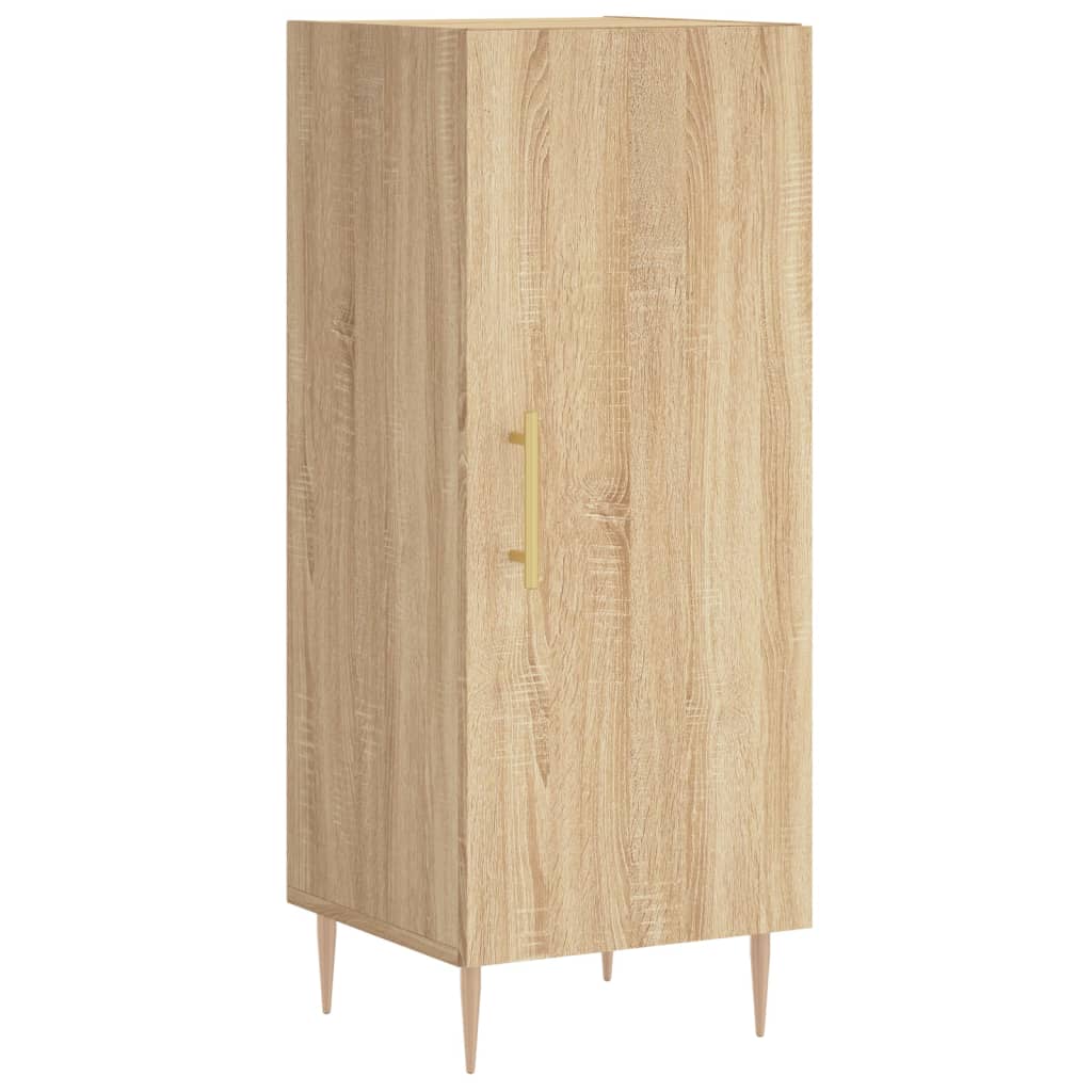 vidaXL Skříň highboard dub sonoma 34,5 x 34 x 180 cm kompozitní dřevo