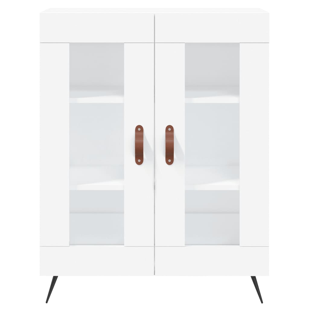 vidaXL Skříň highboard bílá 69,5 x 34 x 180 cm kompozitní dřevo