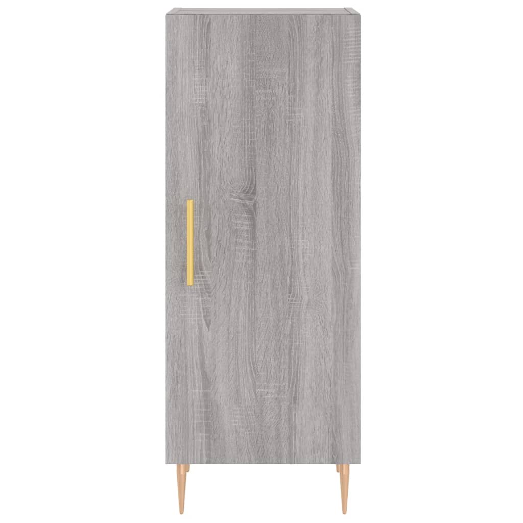 vidaXL Skříň highboard šedá sonoma 34,5 x 34 x 180 cm kompozitní dřevo