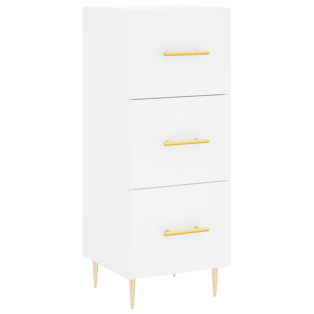 vidaXL Skříň highboard bílá 34,5 x 34 x 180 cm kompozitní dřevo