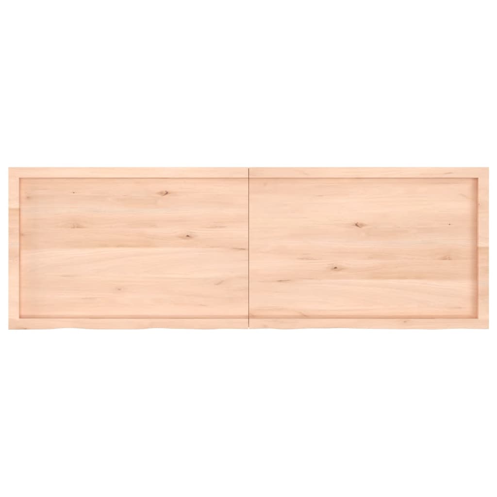 vidaXL Koupelnová deska 180x60x(2-6) cm neošetřené masivní dřevo