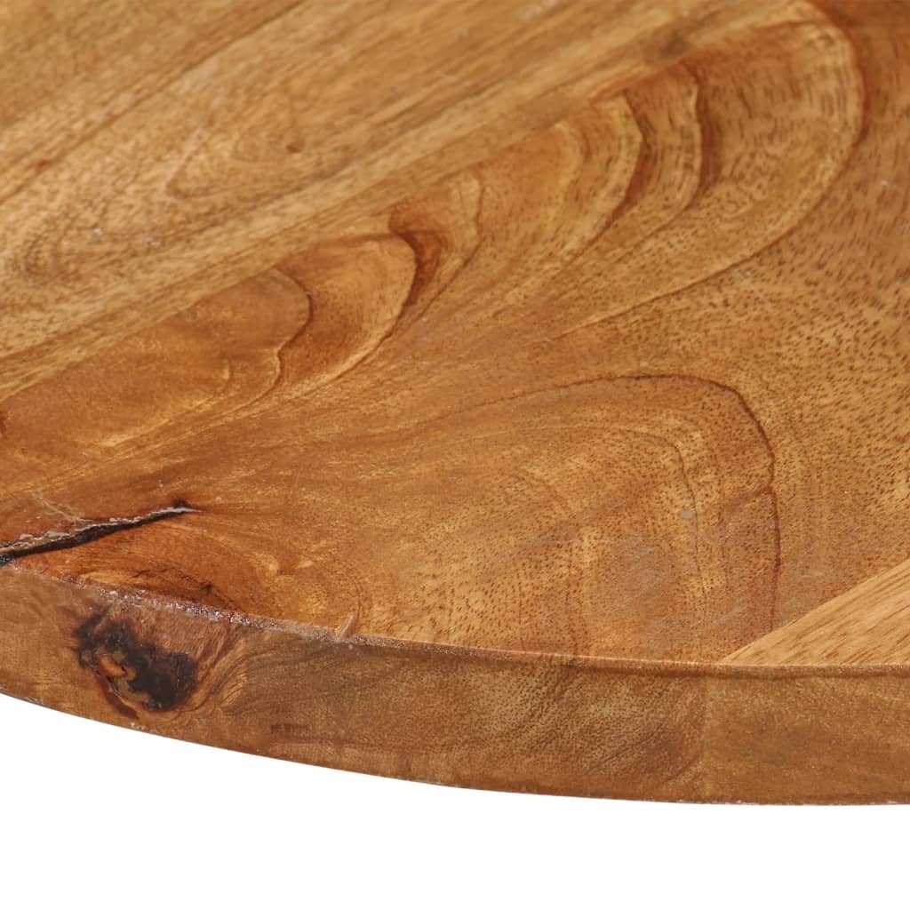 vidaXL Stolní deska Ø 40 x 3,8 kulatá masivní mangovníkové dřevo
