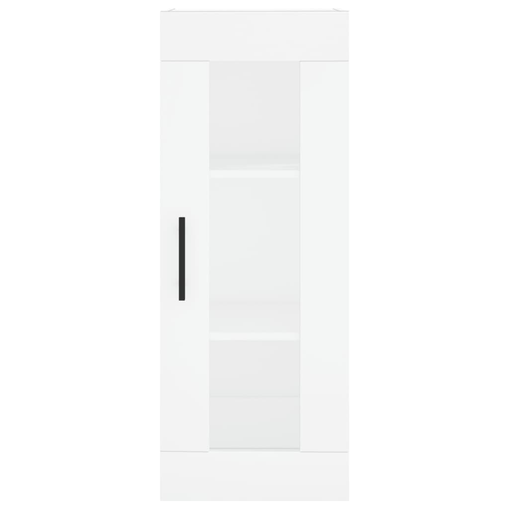 vidaXL Skříň highboard bílá 34,5 x 34 x 180 cm kompozitní dřevo