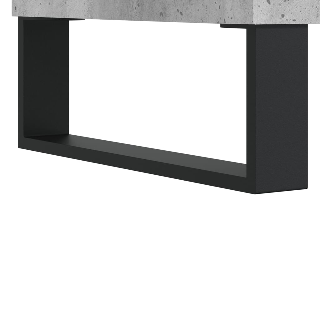 vidaXL Skříň highboard betonově šedá 69,5x31x115 cm kompozitní dřevo