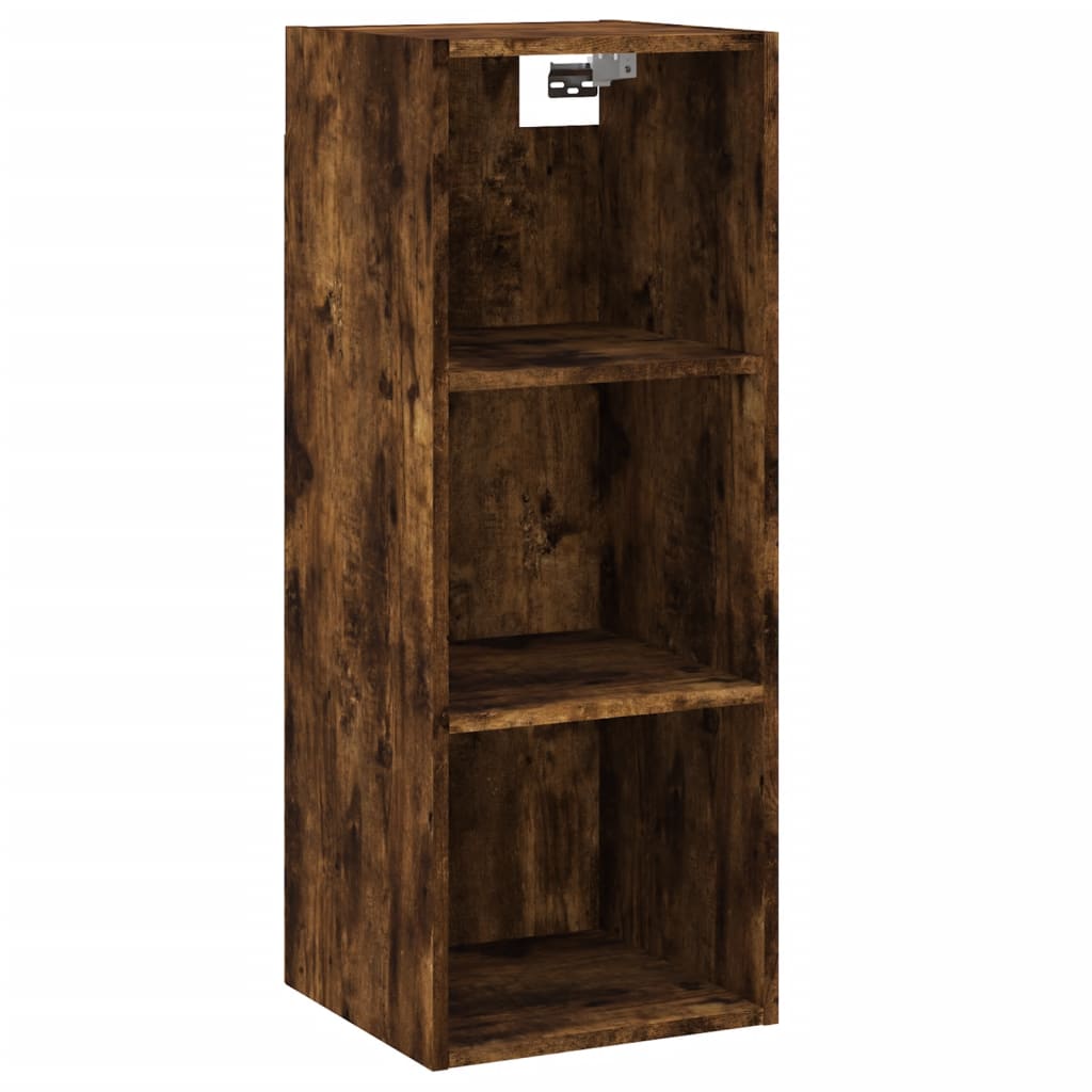 vidaXL Skříň highboard kouřový dub 34,5 x 34 x 180 cm kompozitní dřevo