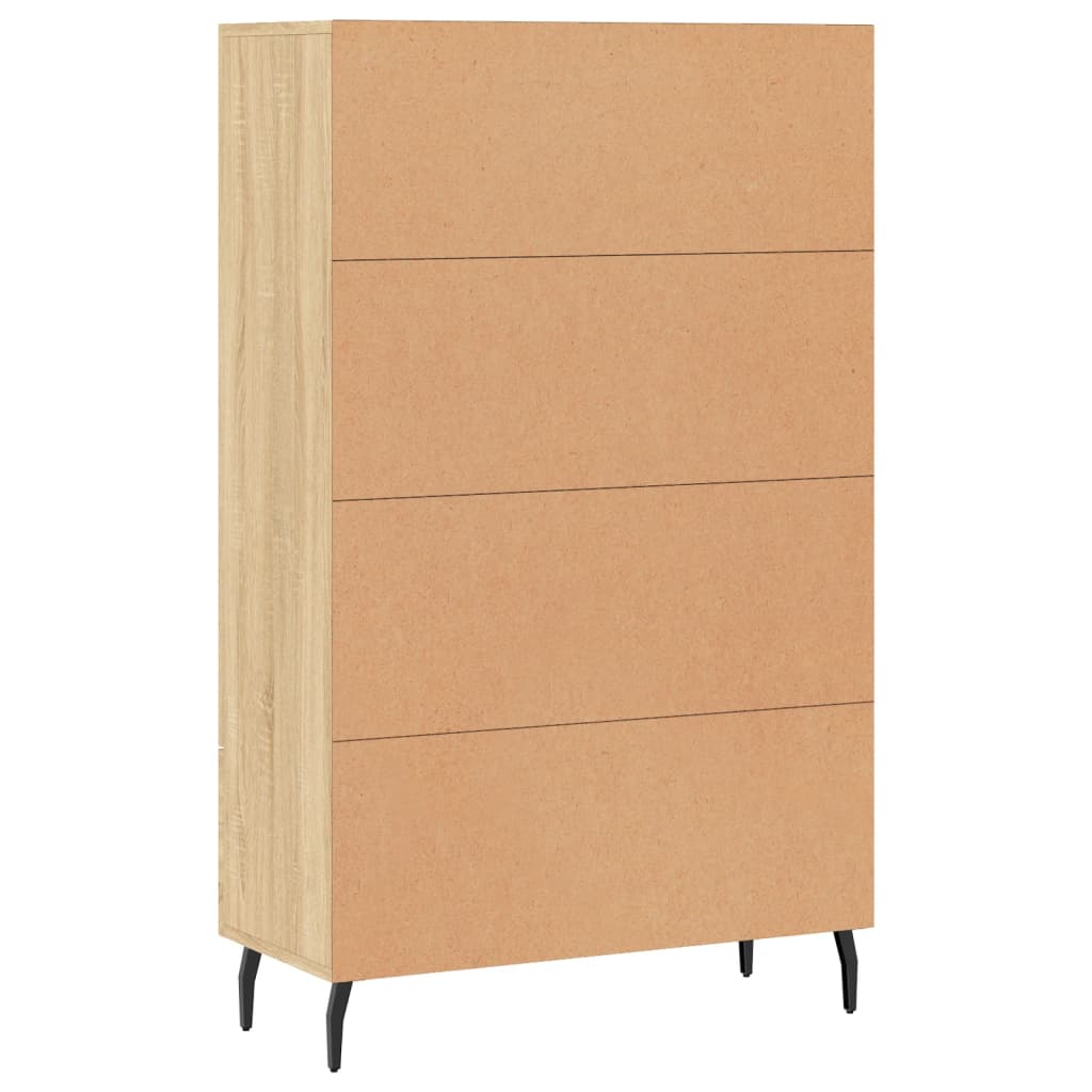 vidaXL Skříň highboard dub sonoma 69,5 x 31 x 115 cm kompozitní dřevo