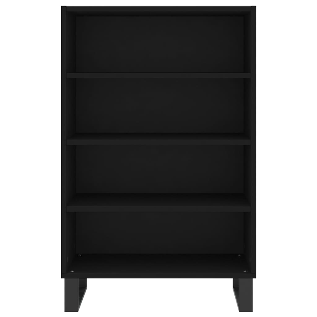 vidaXL Skříň highboard černá 57 x 35 x 90 cm kompozitní dřevo