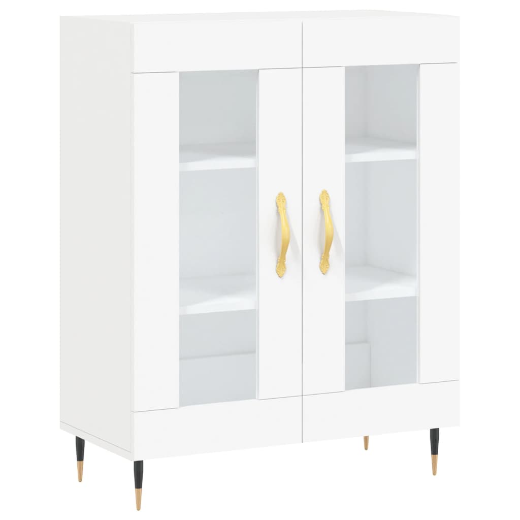 vidaXL Skříň highboard bílá 69,5 x 34 x 180 cm kompozitní dřevo