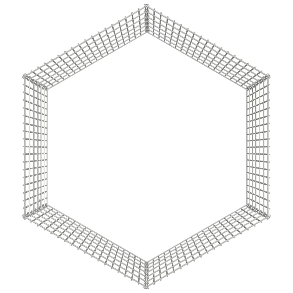 vidaXL Ohrádka pro zvířata 6 panelů 54 x 60 cm pozinkované železo