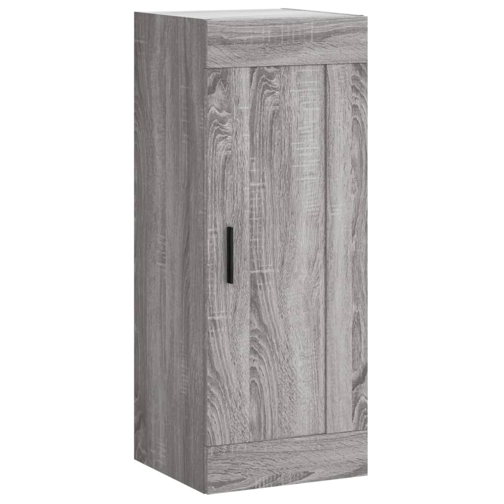 vidaXL Skříň highboard šedá sonoma 34,5 x 34 x 180 cm kompozitní dřevo