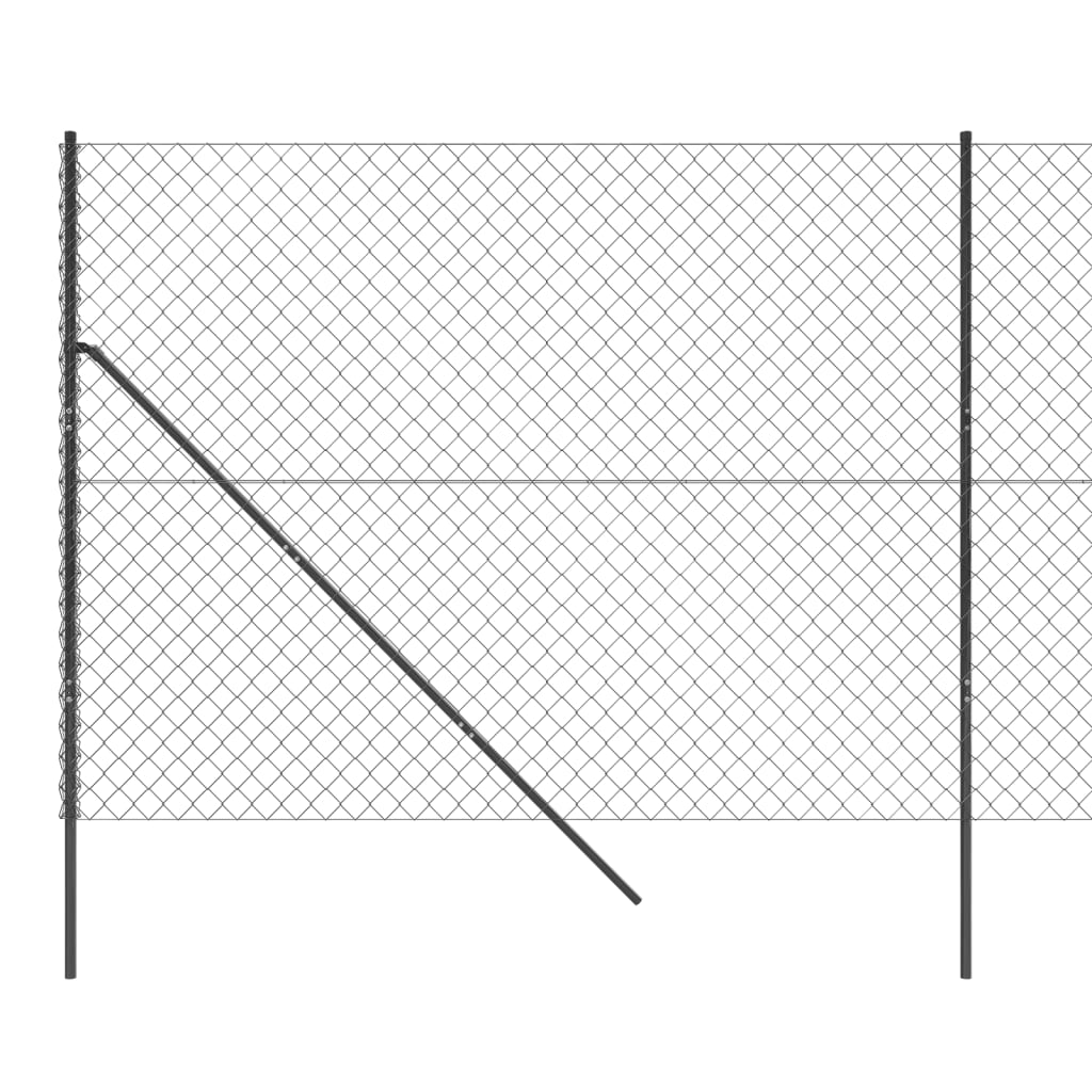 vidaXL Drátěné pletivo antracitové 1,6 x 25 m