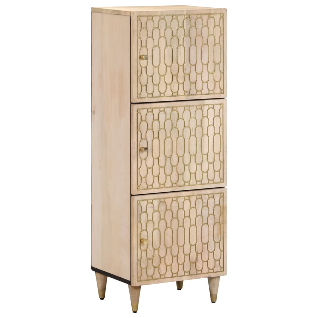 vidaXL Skříň highboard 40 x 33 x 110 cm masivní mangovníkové dřevo