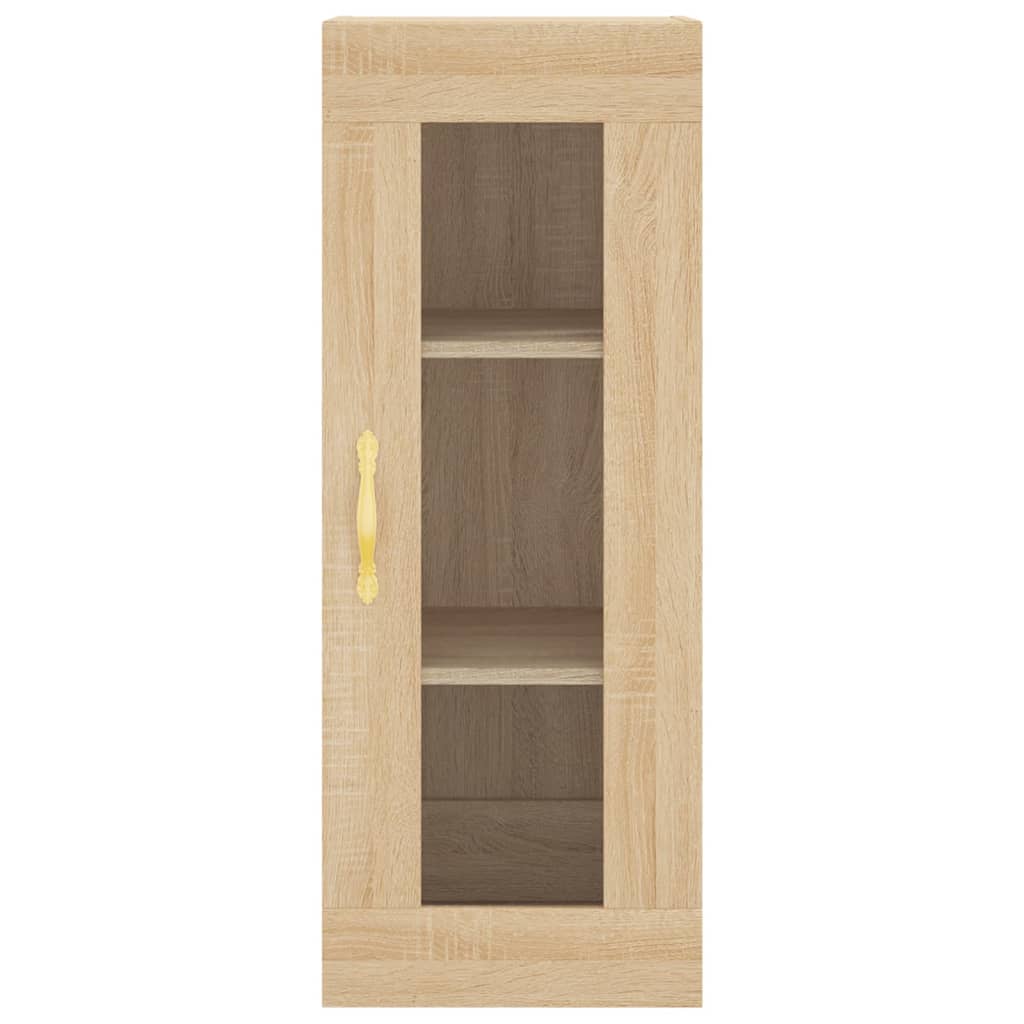 vidaXL Skříň highboard dub sonoma 34,5 x 34 x 180 cm kompozitní dřevo