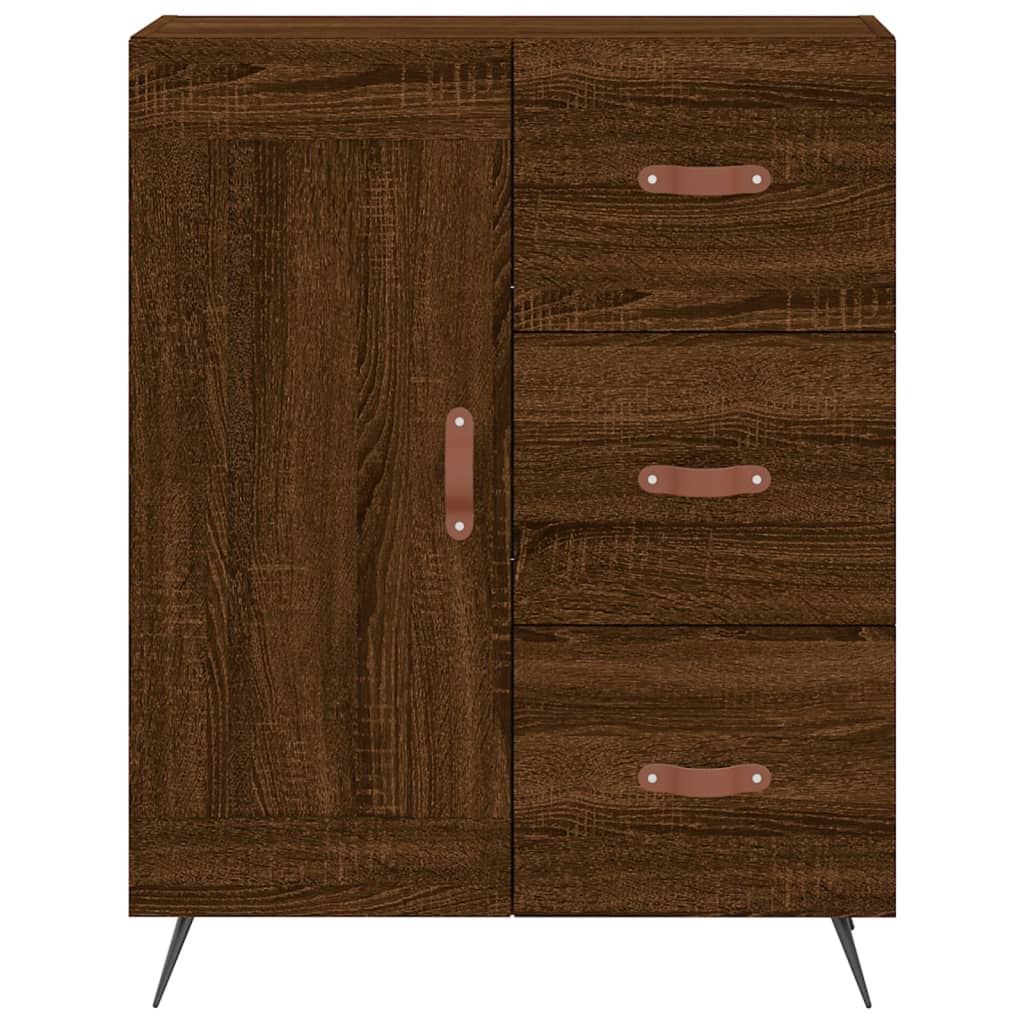 vidaXL Skříň highboard hnědý dub 69,5 x 34 x 180 cm kompozitní dřevo