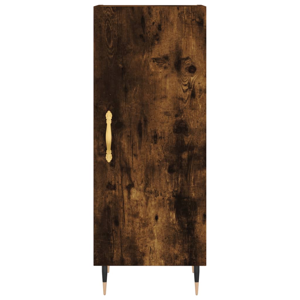 vidaXL Skříň highboard kouřový dub 34,5 x 34 x 180 cm kompozitní dřevo