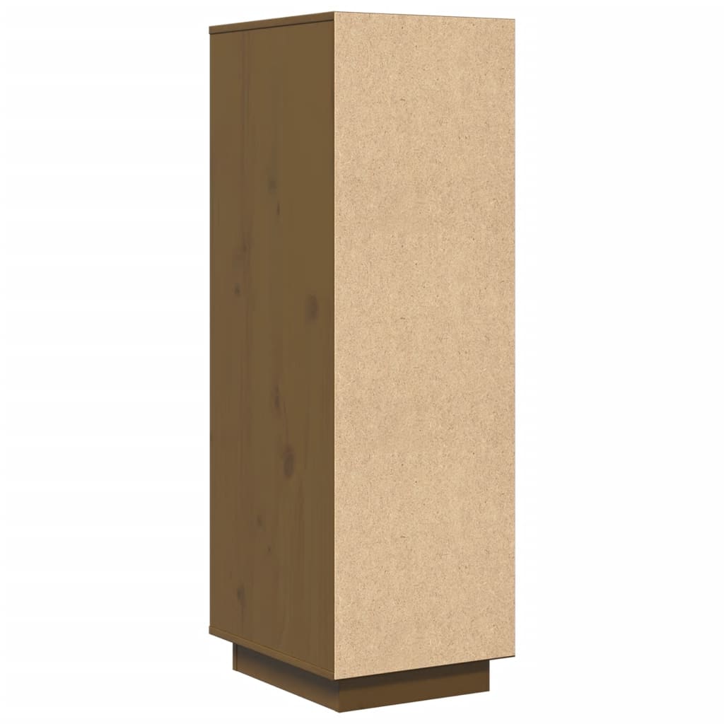 vidaXL Skříň highboard medově hnědá 34x40x108,5 cm masivní borovice