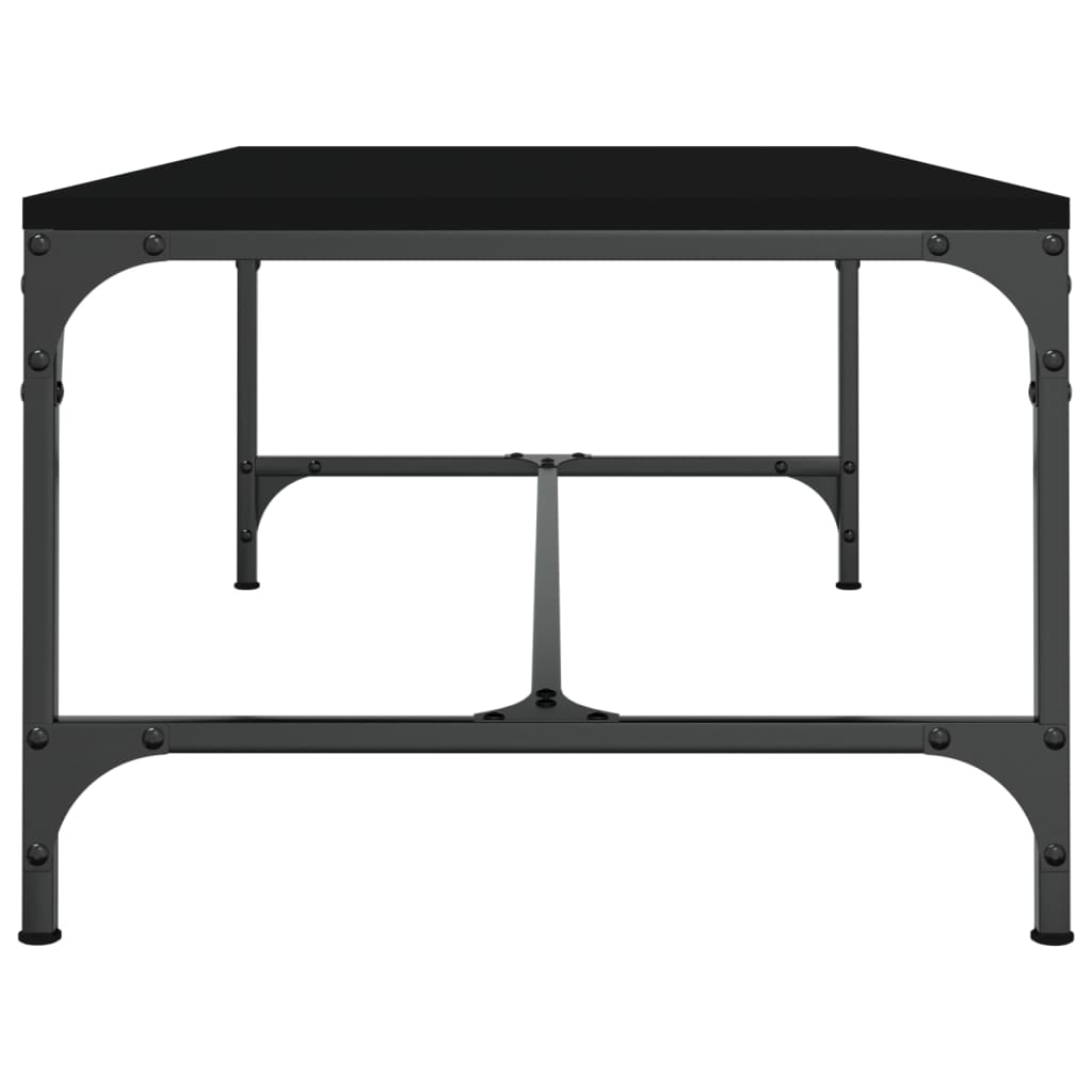 vidaXL Konferenční stolek černý 100 x 50 x 35 cm kompozitní dřevo